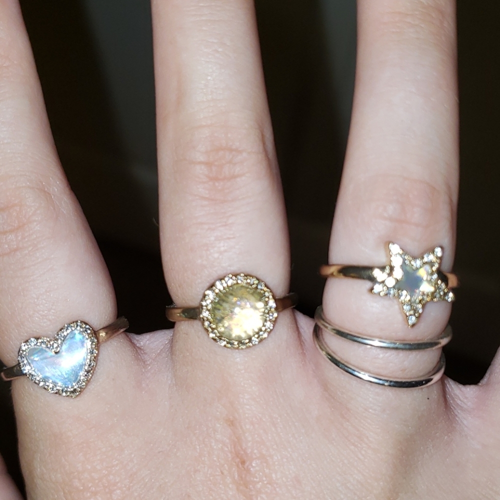 5 pack of corresponding rings